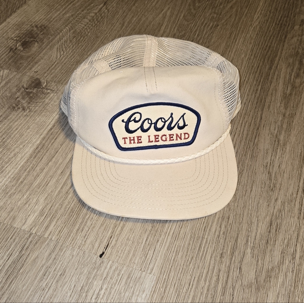 American Needle Coors Cap with White Mesh Vintage